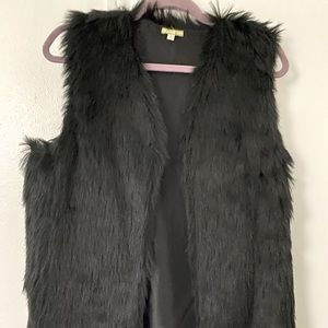Giani bini faux fur vest